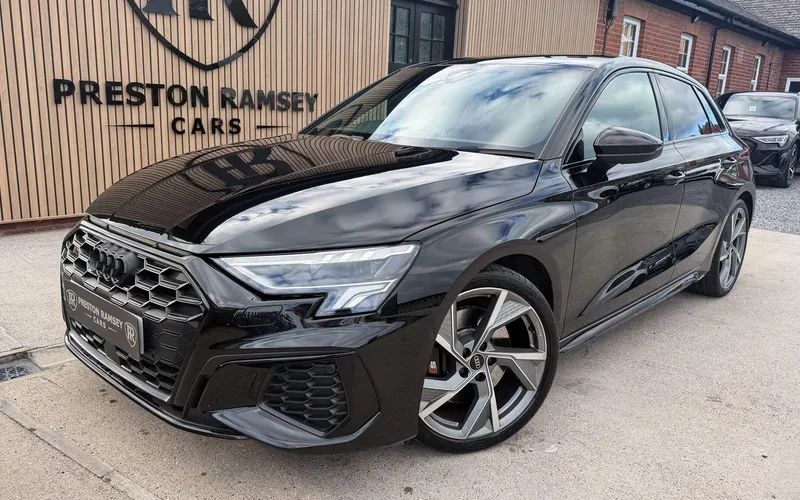 2023 Audi S3 2.0 TFSI Black Edition Sportback S Tronic quattro Euro 6 (s/s) 5dr